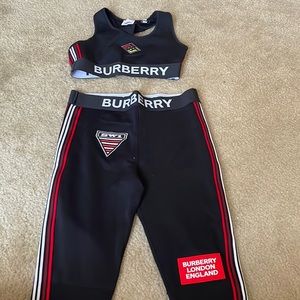 Burberry Two Piece Legging Set